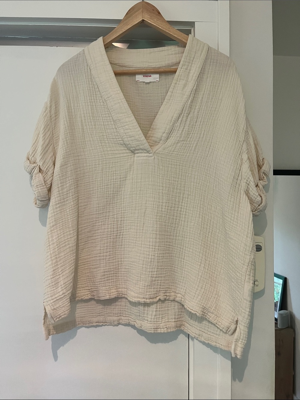 Xirena gauze shirt